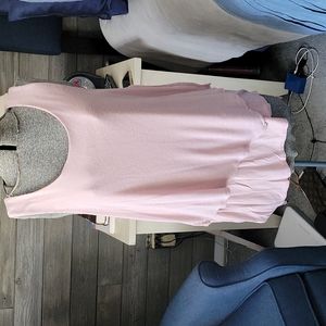 Womens peach colored tank tunic